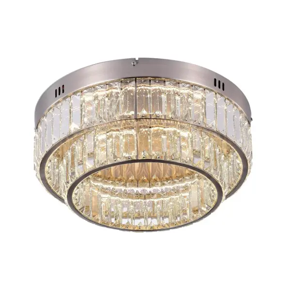 Stella LED Flush Mount in Satin Nickel - Image 2