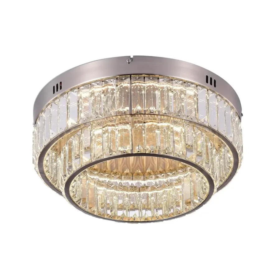 Stella LED Flush Mount in Satin Nickel - Image 2