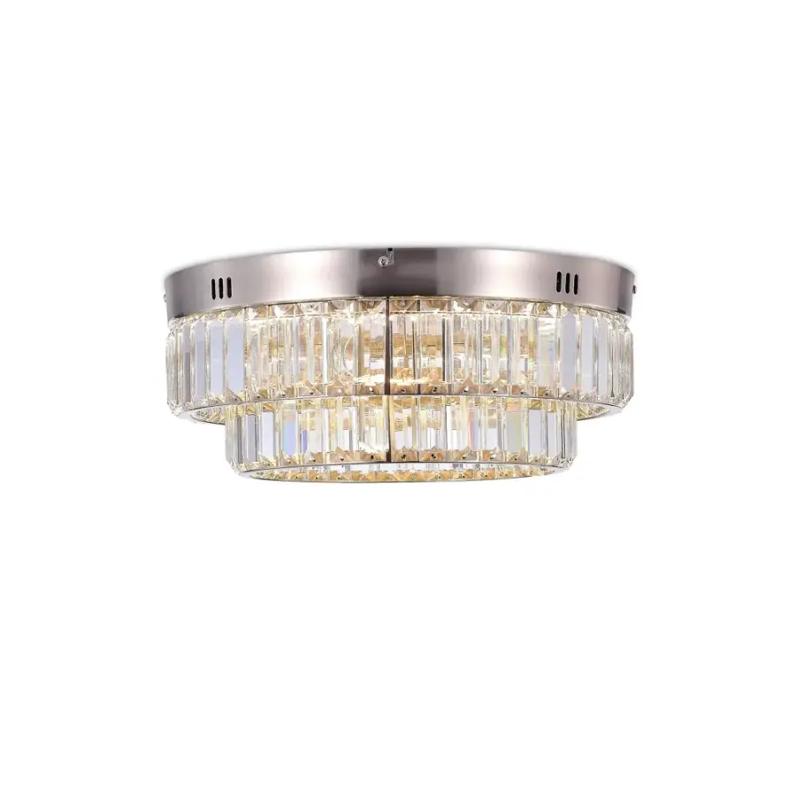 Stella LED Flush Mount in Satin Nickel - Image 3