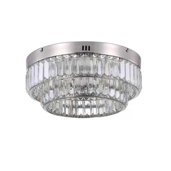 Stella LED Flush Mount in Satin Nickel - Image 4