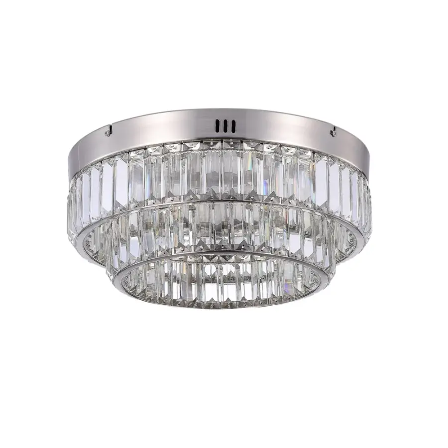 Stella LED Flush Mount in Satin Nickel - Image 4