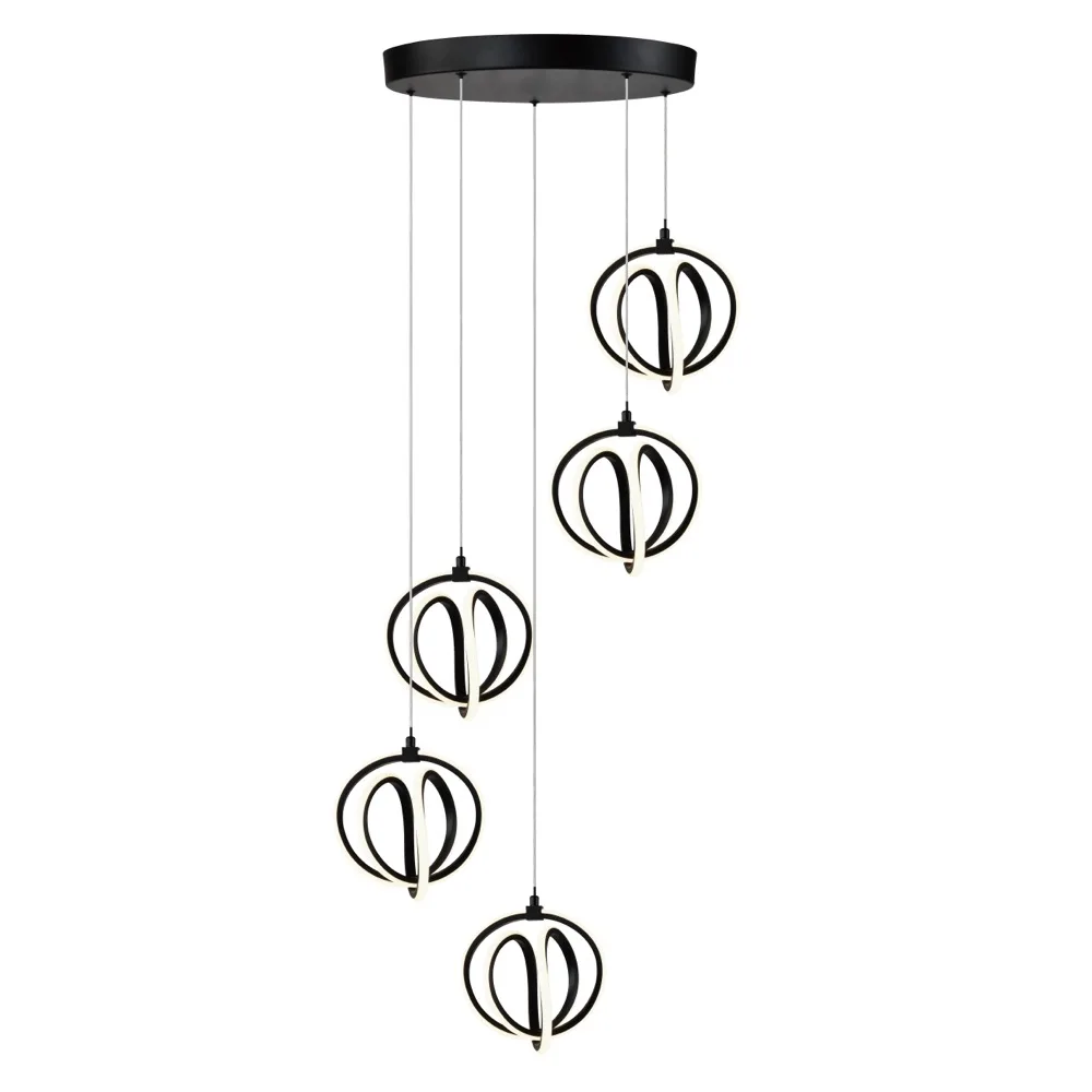 Rose 5 Light LED Chandelier