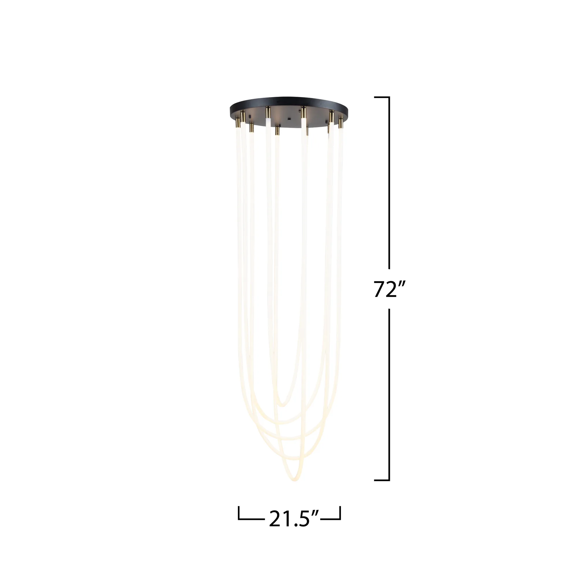Cascata Collection 5-Light Chandelie