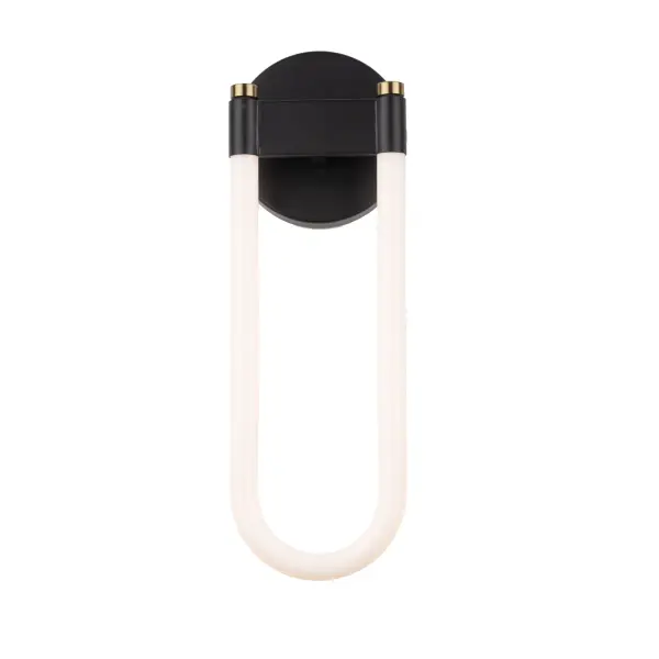 In Black and Brushed Brass by Artcraft from the Cascata collection - alternate view
