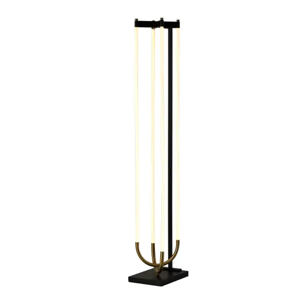 In Black, Brushed Brass by Artcraft from the Cascata collection - alternate view