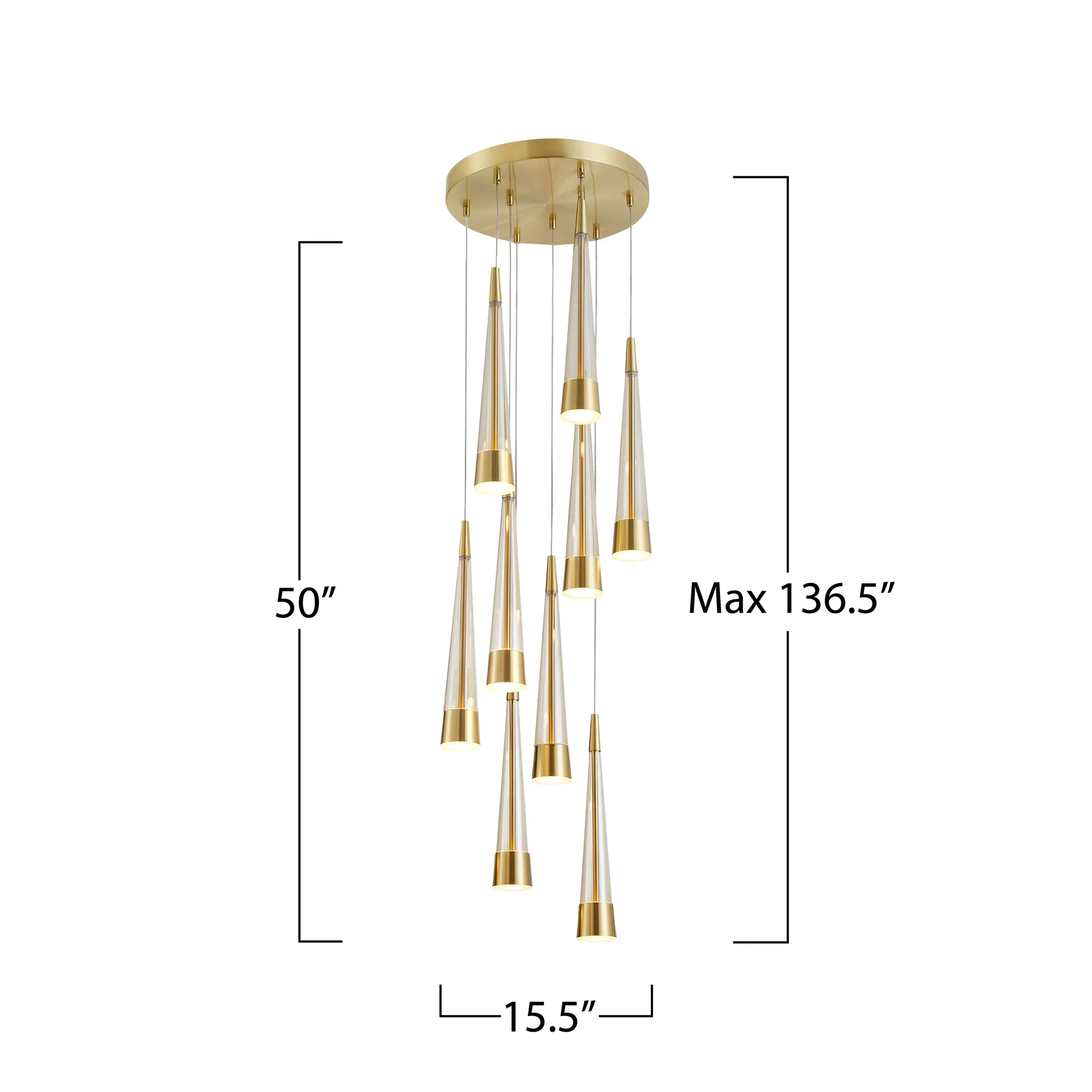 Sunnyvale Collection 9-Light Chandelier