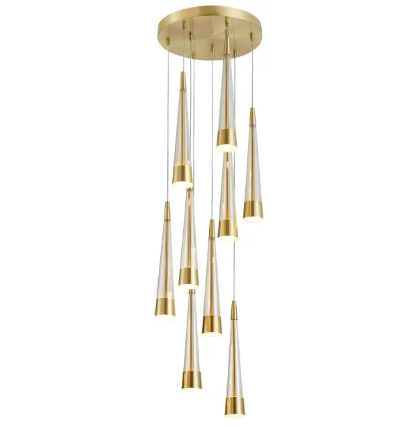 In Brass by Artcraft from the Sunnyvale collection - alternate view