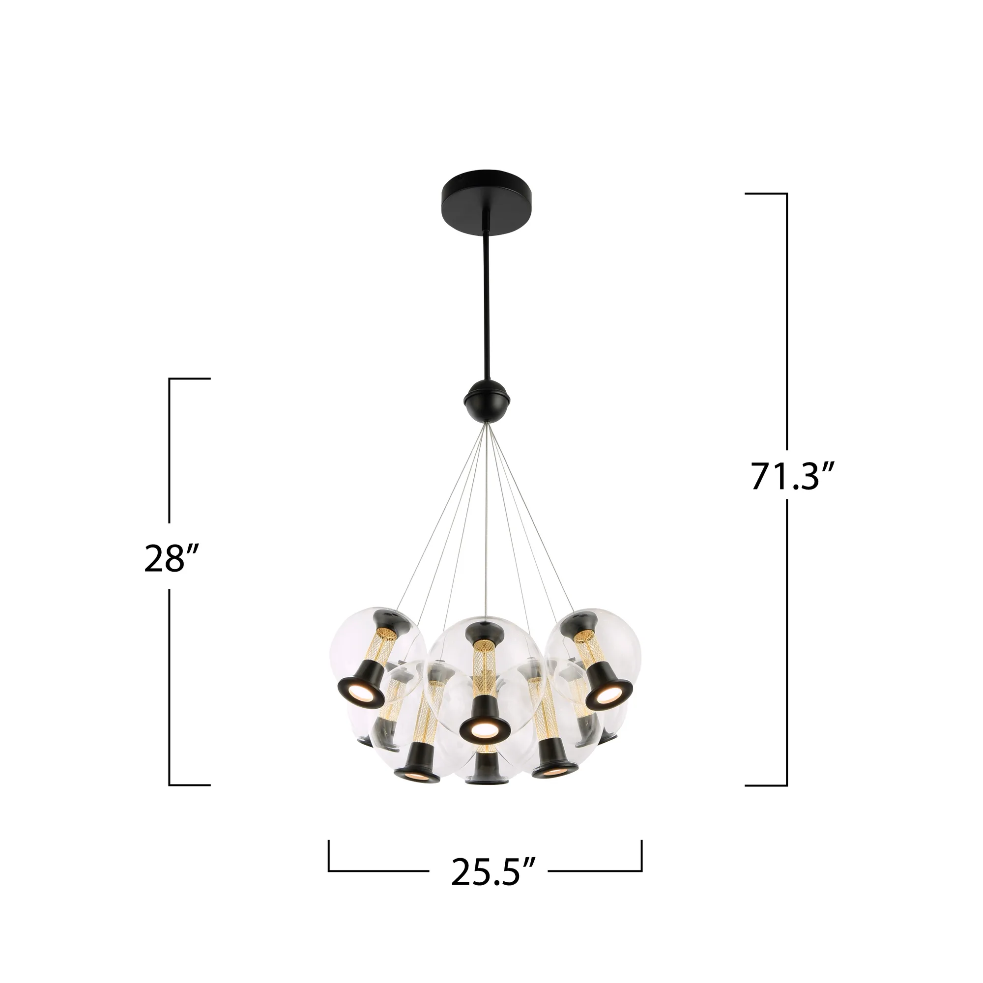 Arlo Collection 8-Light Chandelier