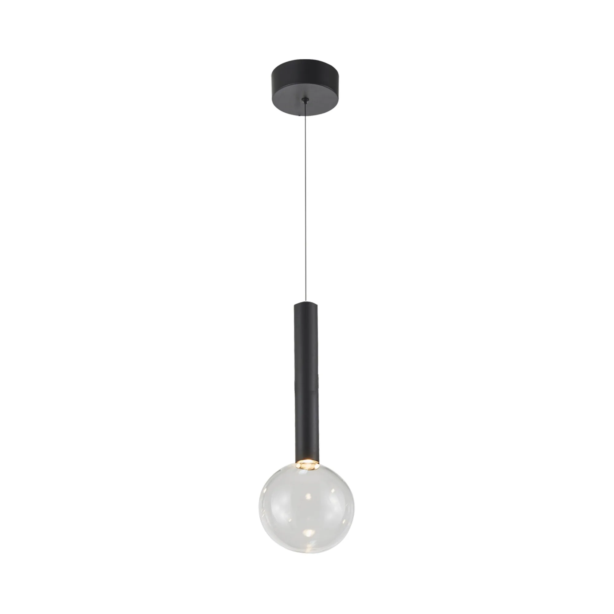 Terra LED Pendant in Black
