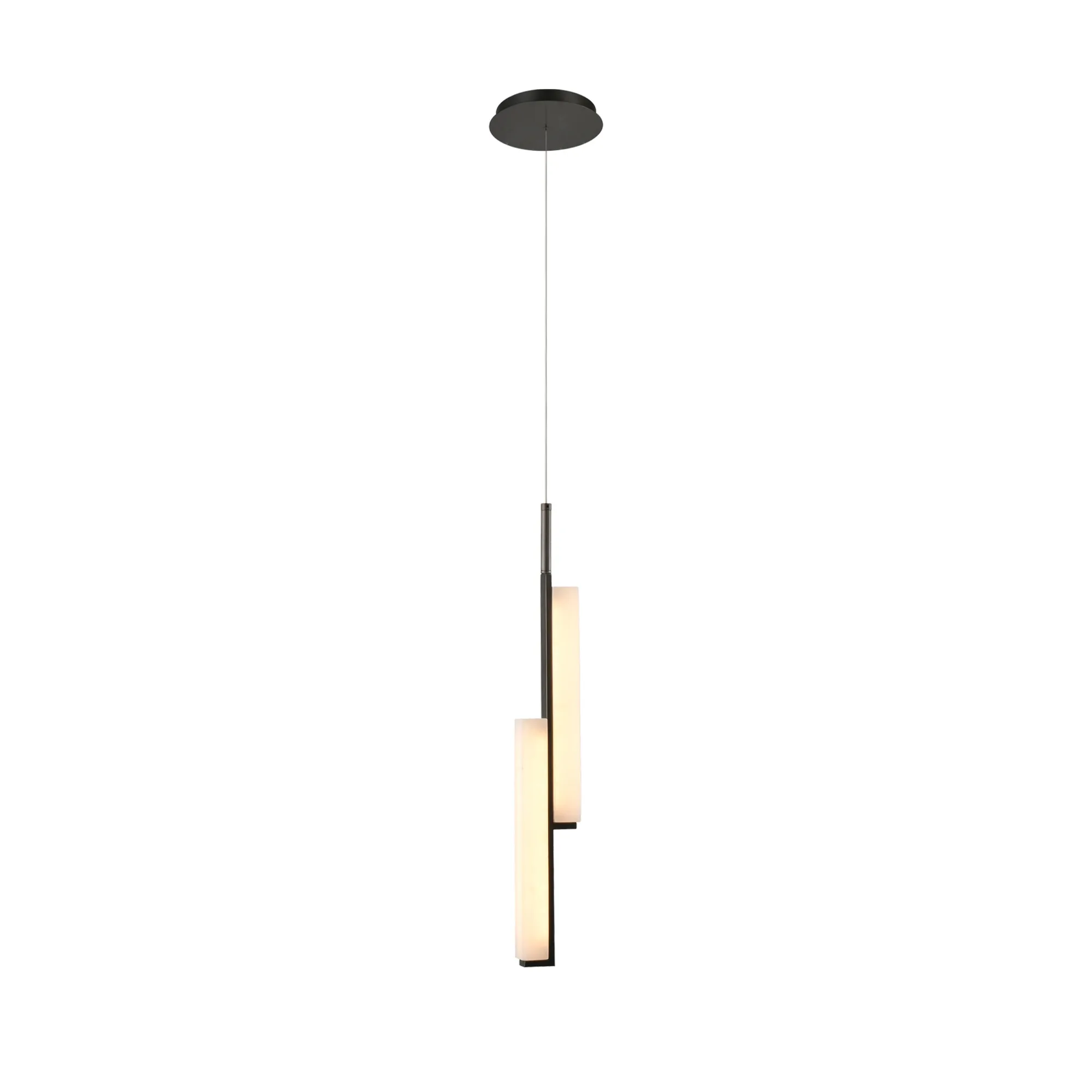 Lumina LED Lantern in Forged Bronze