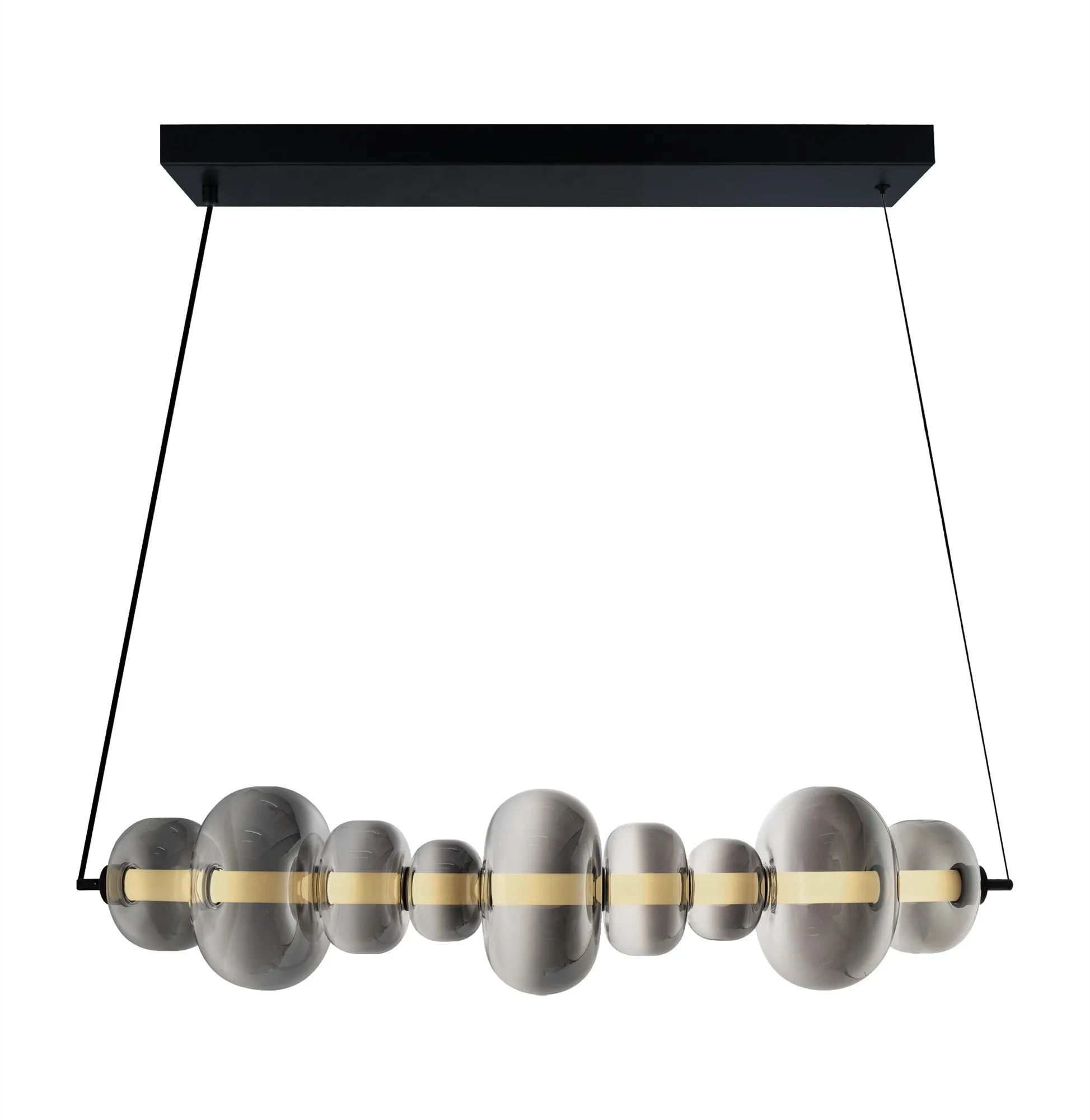 Astra Integrated LED Island Light Black with