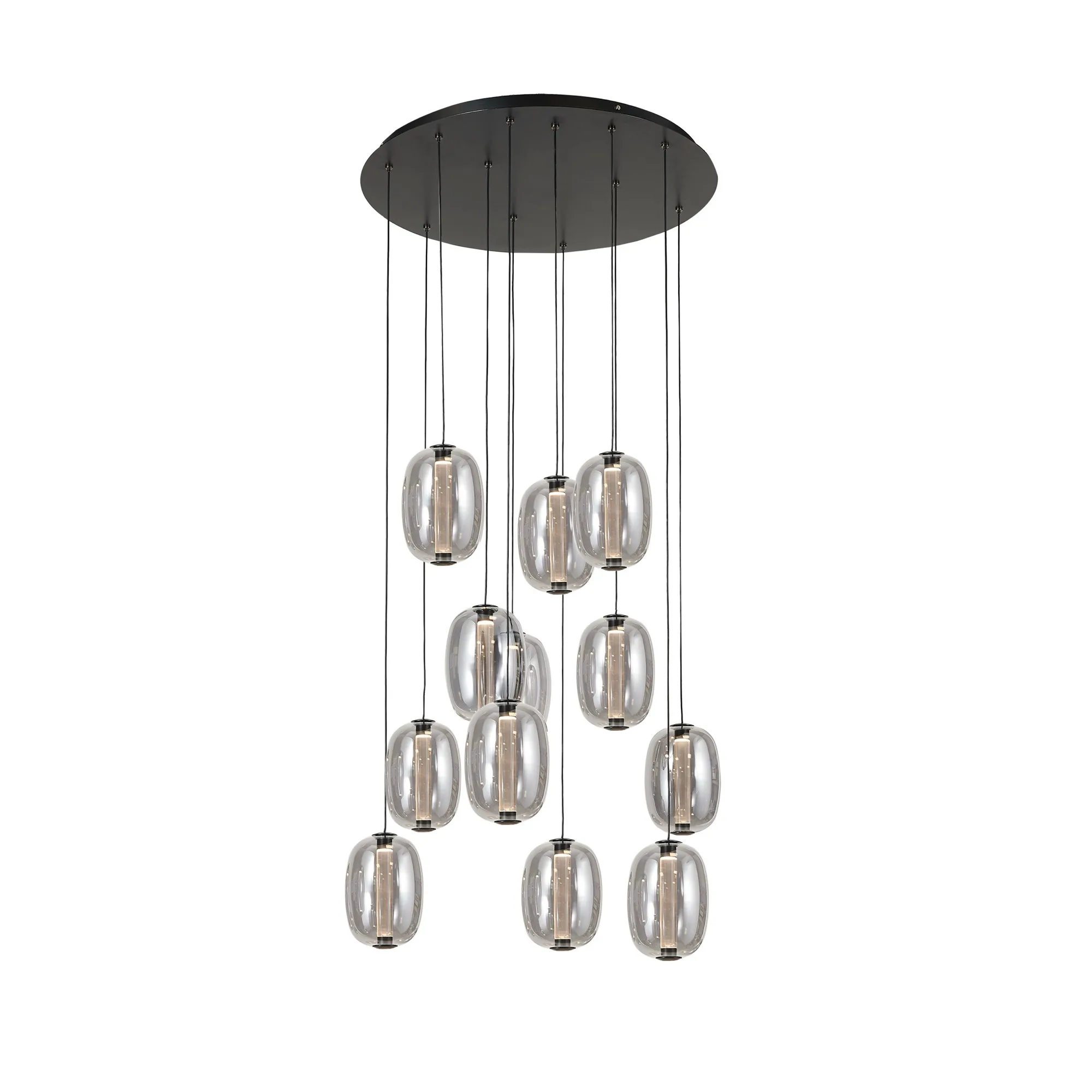 Vega Integrated LED 12 Light Chandelier