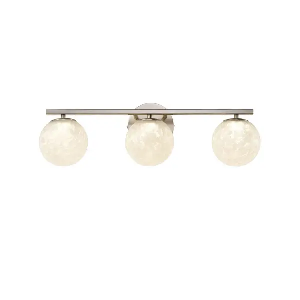 The Forma LED Wall Mount combines energy-efficient lighting with contemporary design. Its brushed nickel finish and integrated LED technology make it ideal for modern bathrooms and powder rooms seeking clean, functional illumination.