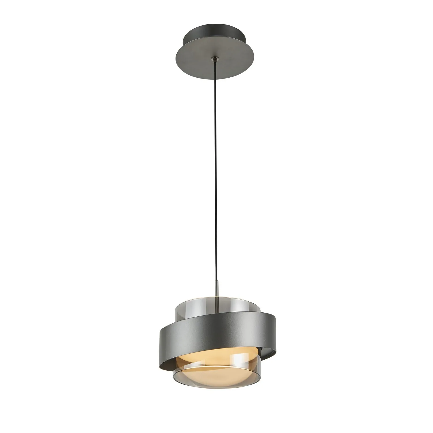 Axis LED Pendant in Graphite