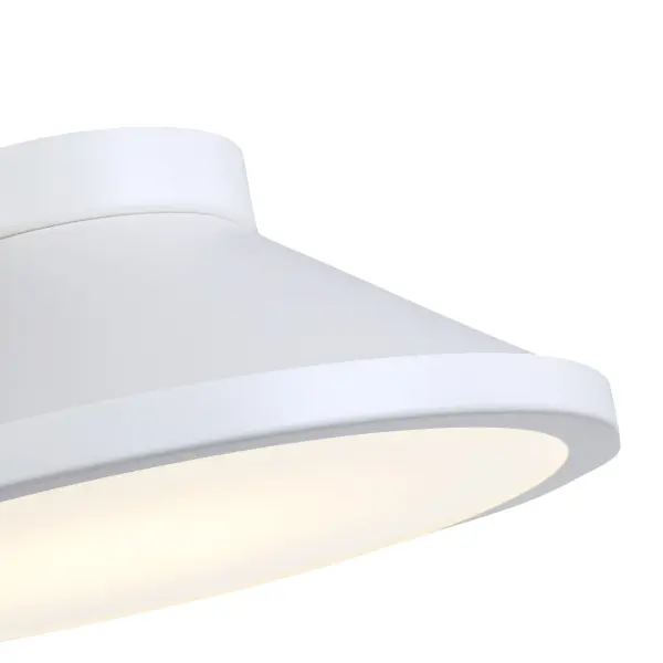 Lucida LED Flush Mount in White - Image 3