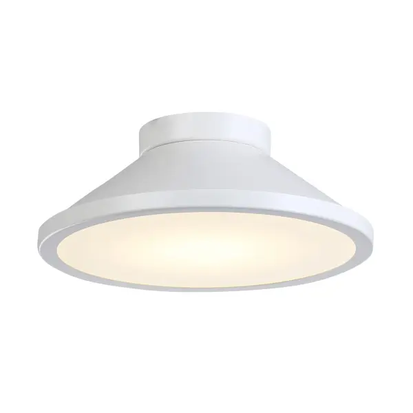 Lucida LED Flush Mount in White - Image 4