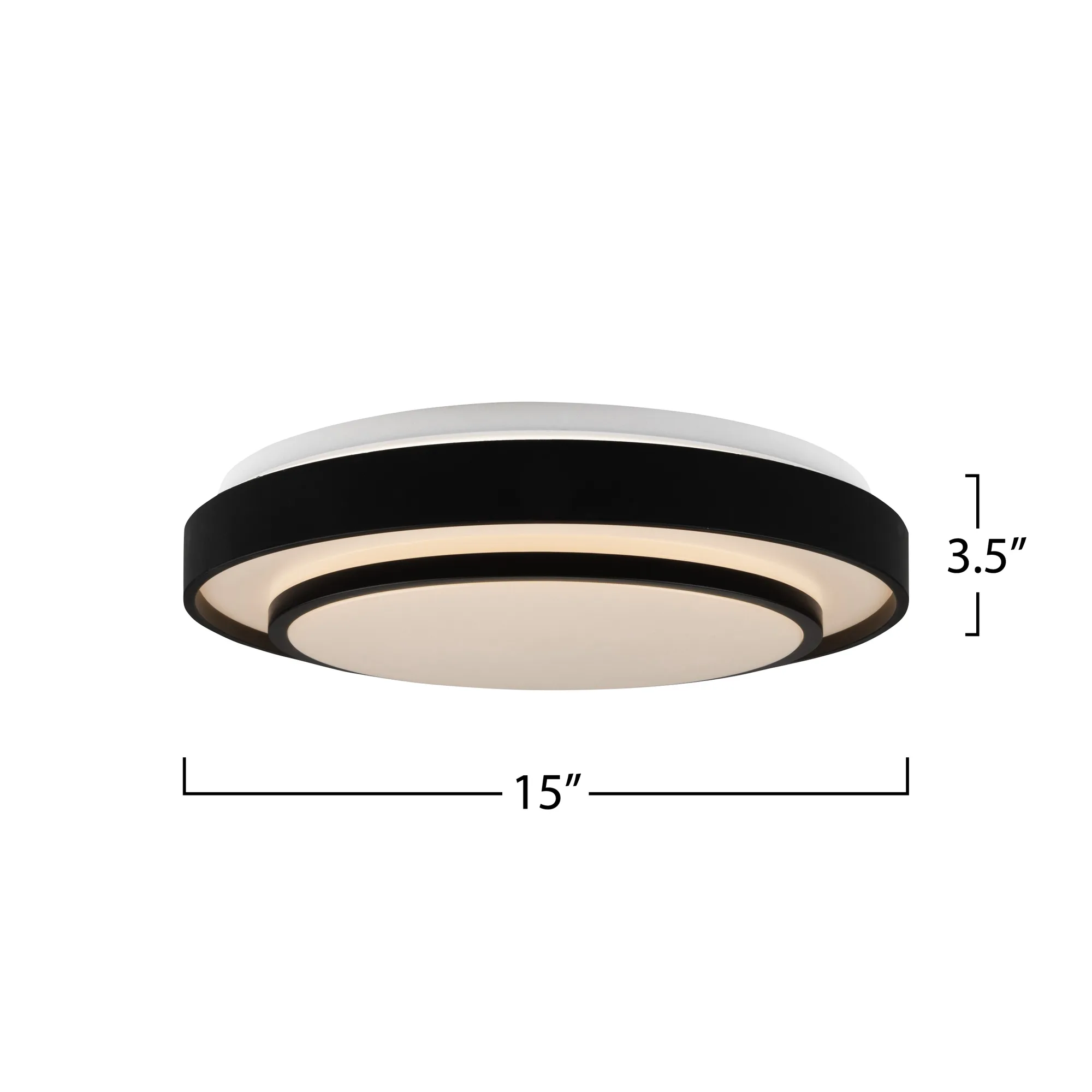 Aziza Collection 1-Light 15” Flush Mount