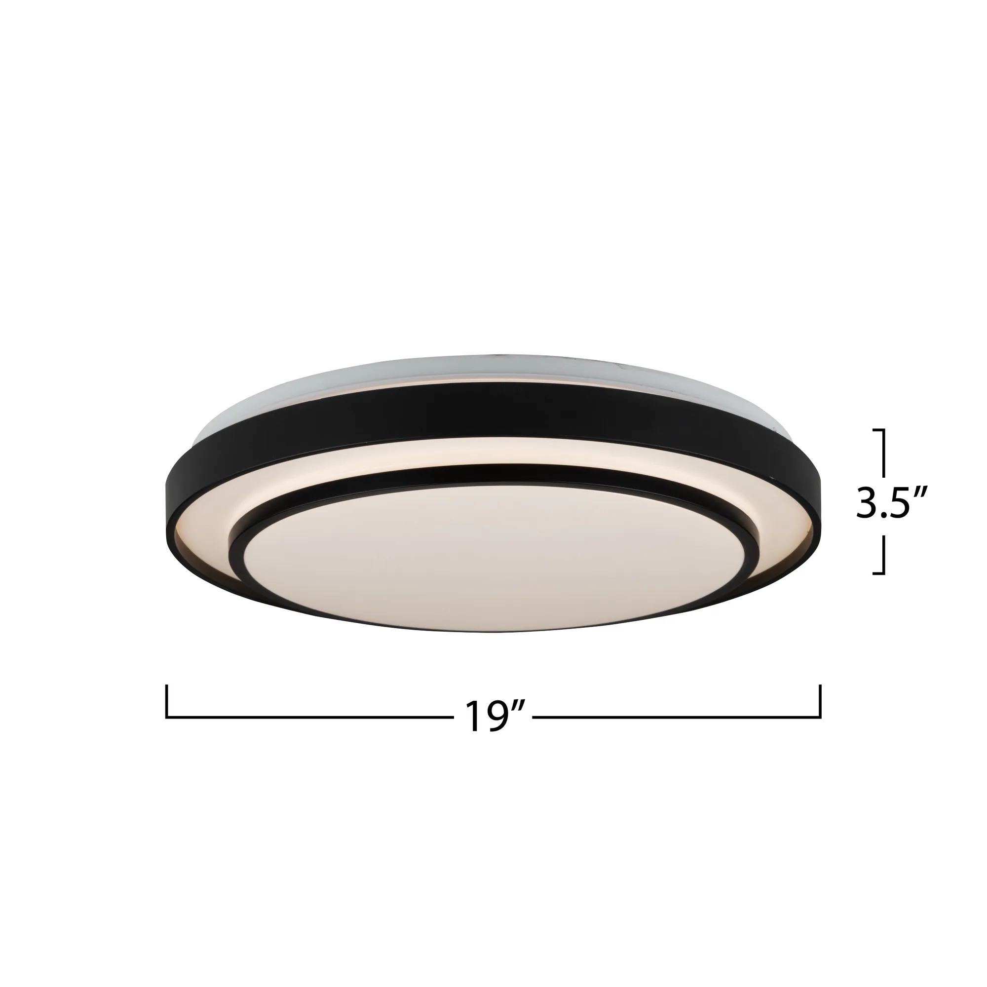 Aziza Collection 1-Light 19” Flush Mount