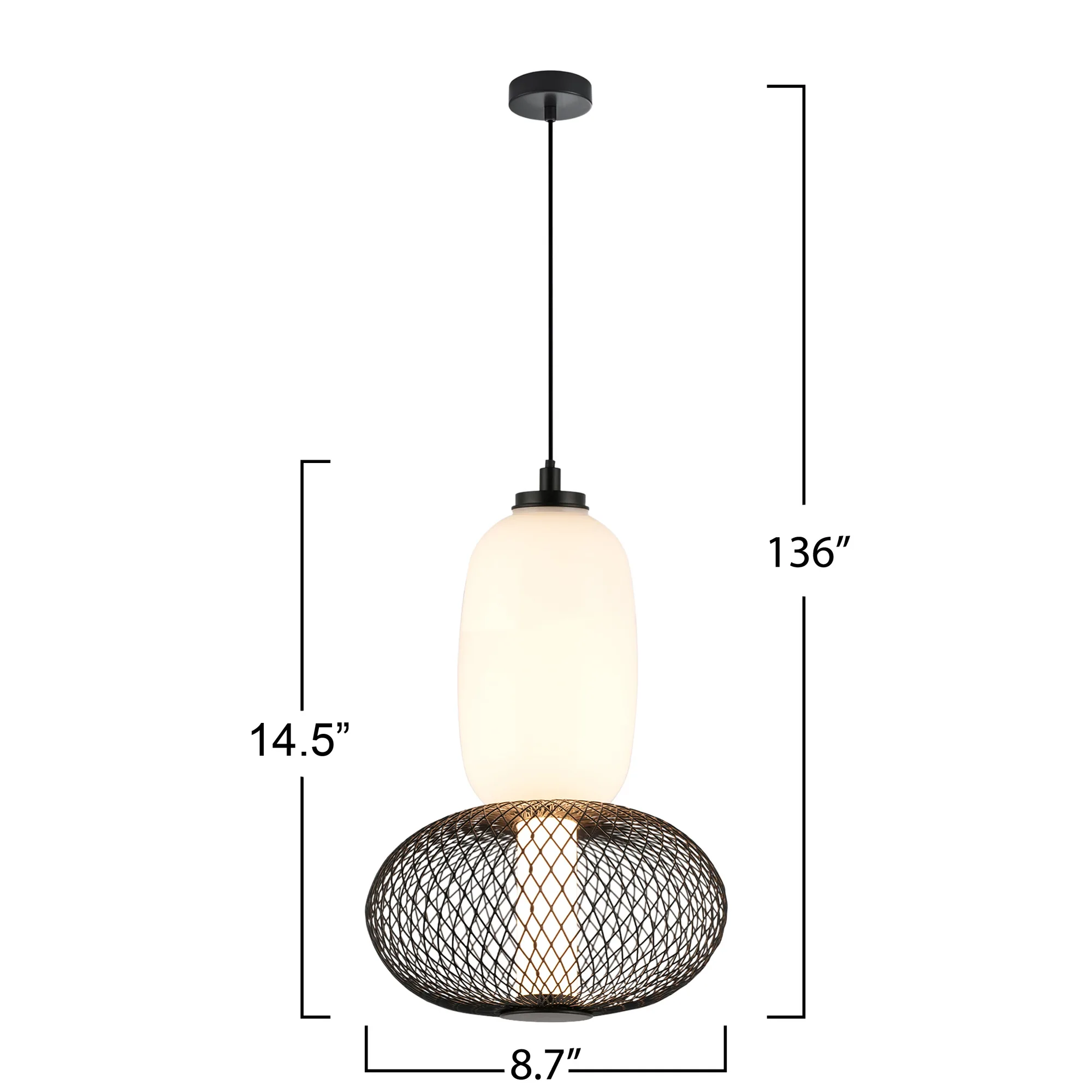 Ace Integrated LED Pendant