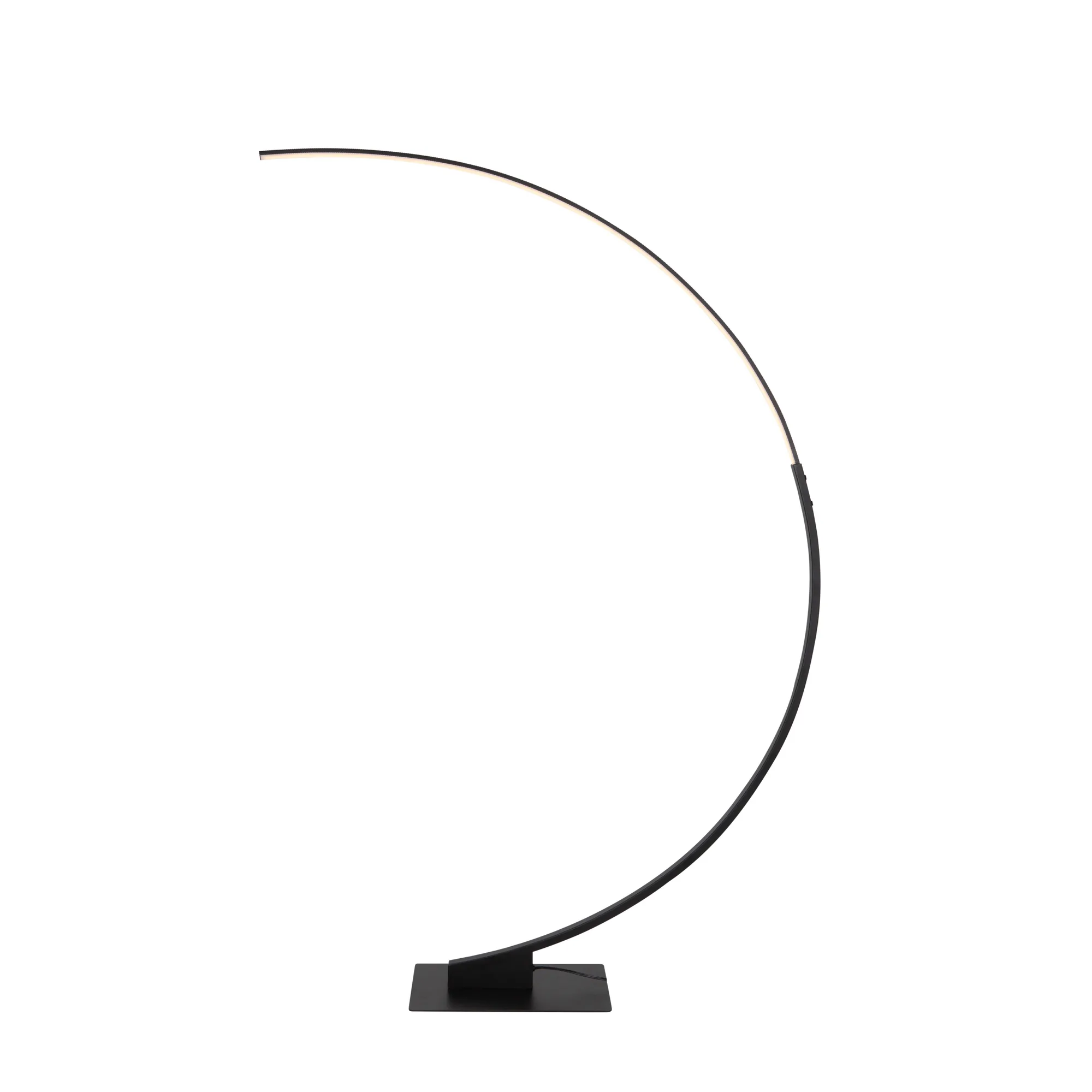 Cortina LED Floor Lamp in Matte Black