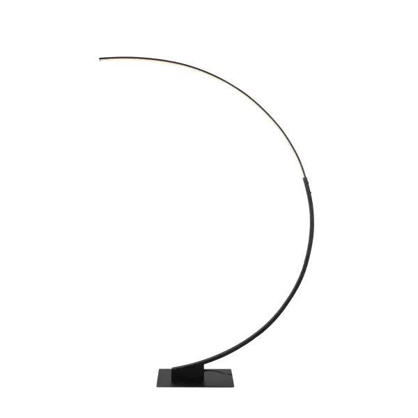 Cortina LED Floor Lamp in Matte Black