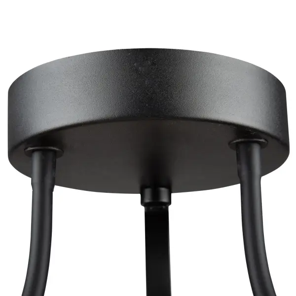 Ara LED Semi-Flush Mount in Black - Image 6