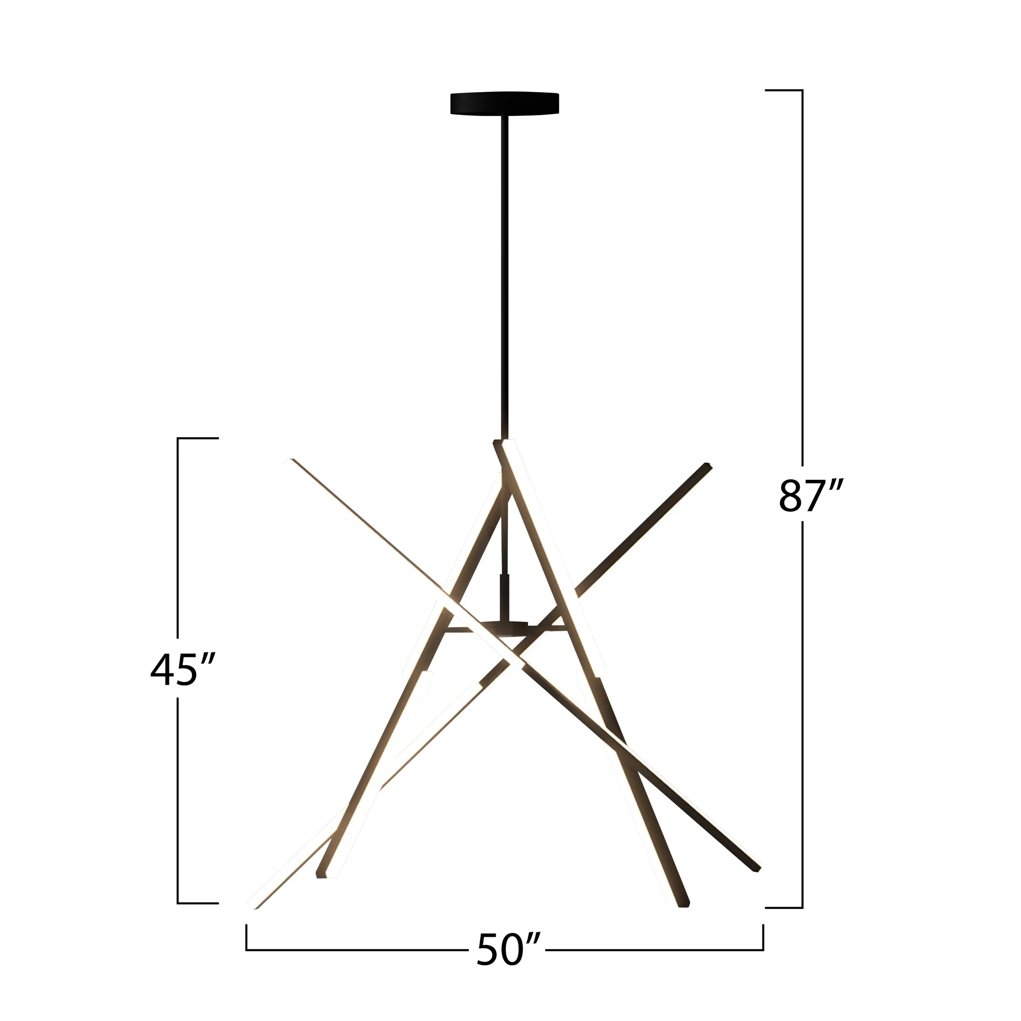 Stix LED Chandelier