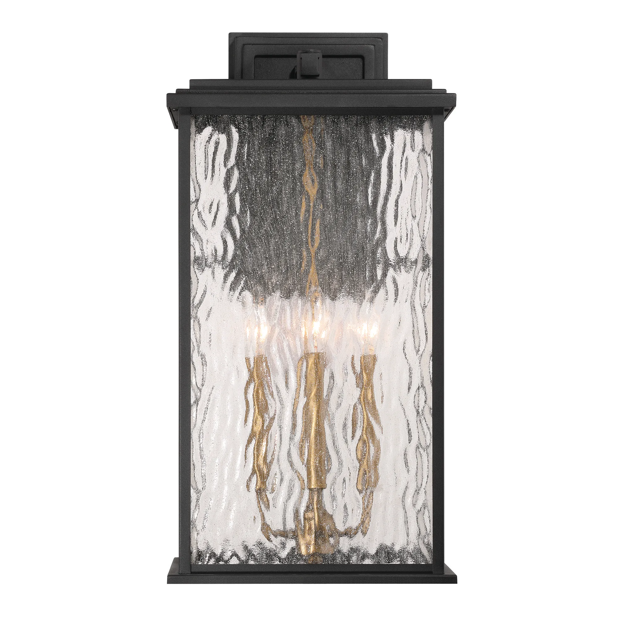 Estate 4 Light Outdoor Wall Sconce Black,