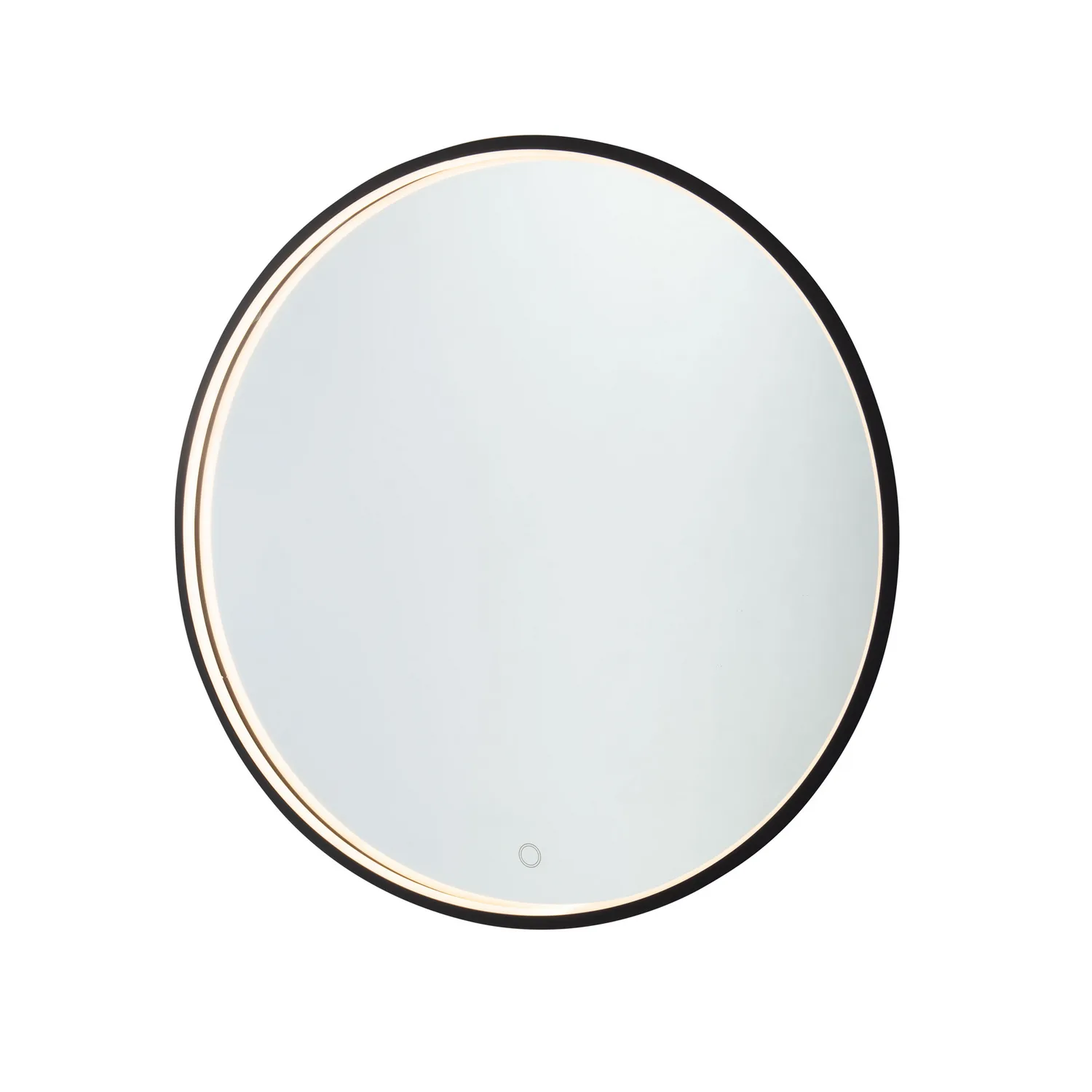 Reflections LED Mirror in Matte Black