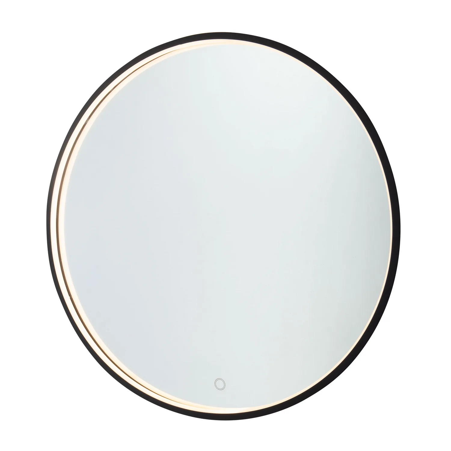 Reflections LED Mirror in Matte Black