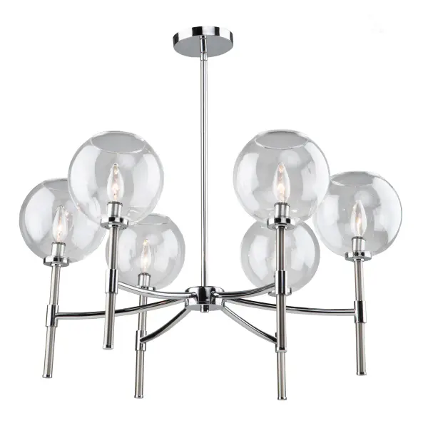 Hamilton SC13126CB 6 Light Chandelier