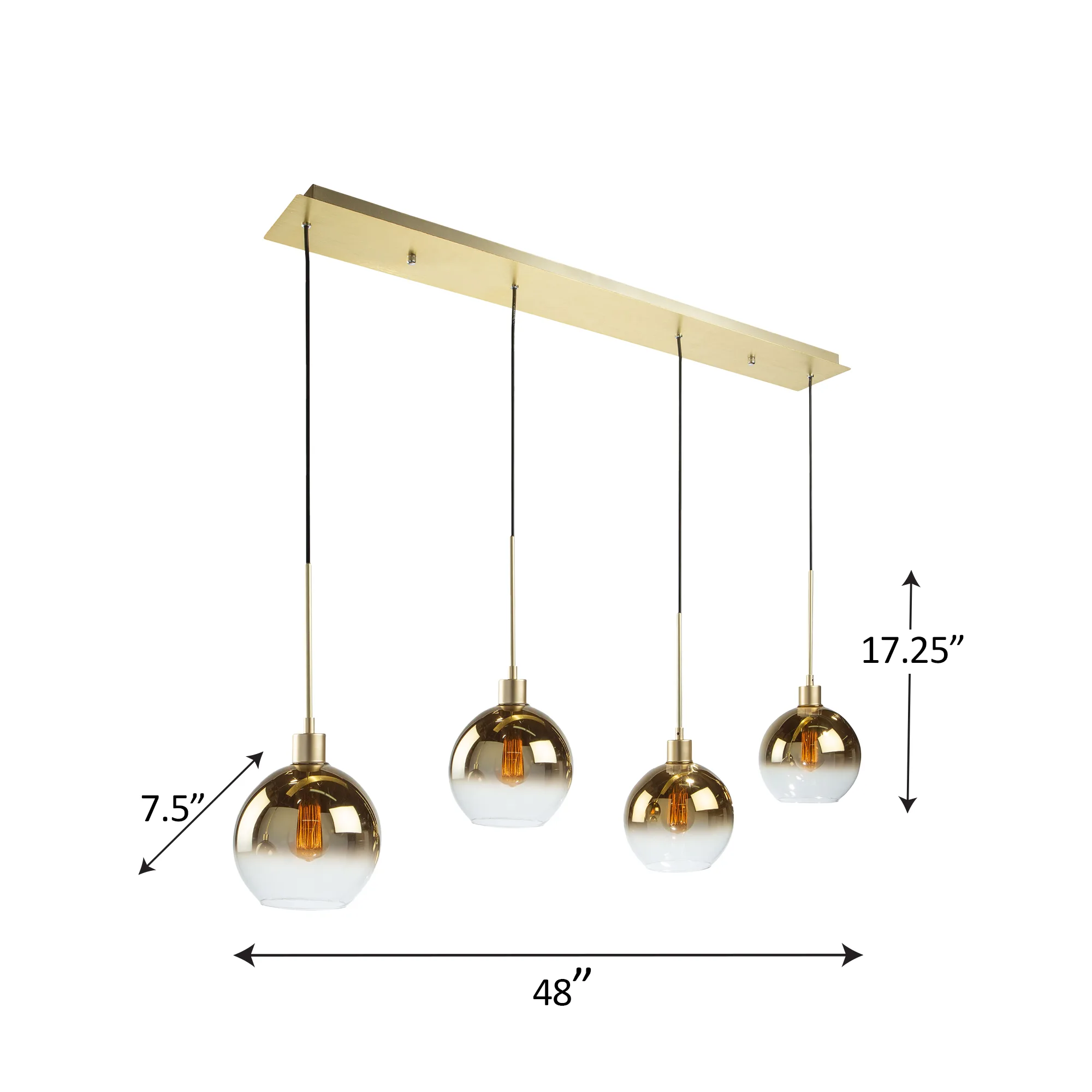 Morning Mist Lighting in Gold