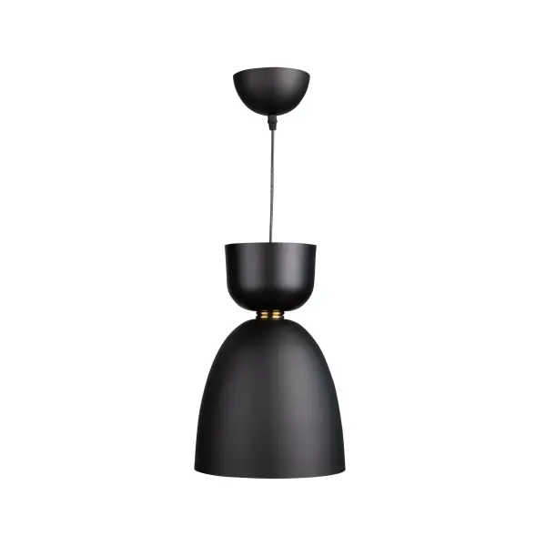 Tempo Lighting in Matte Black and Brass - Image 6