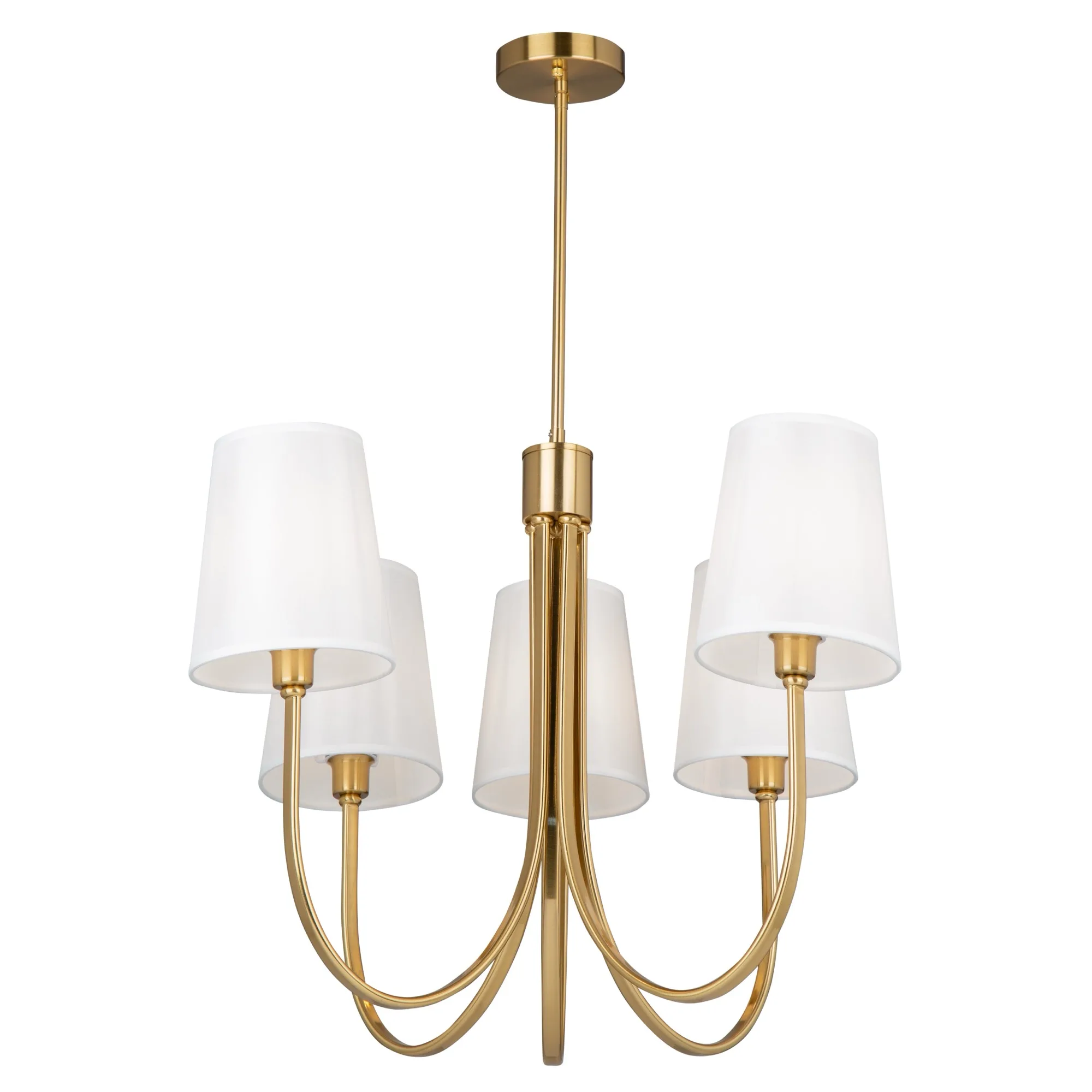Rhythm Lighting in Brushed Gold