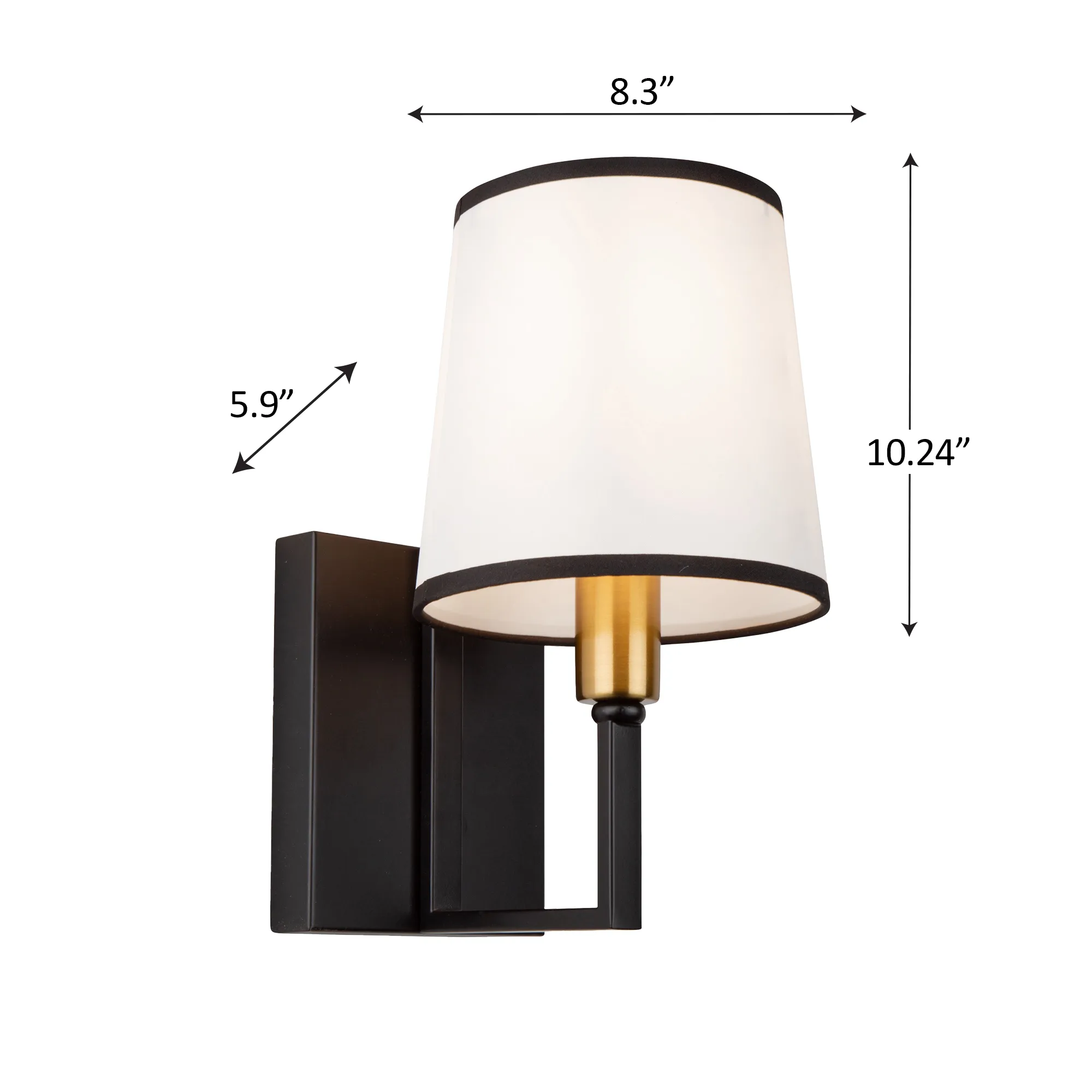 Coco Lighting in Gold, Black