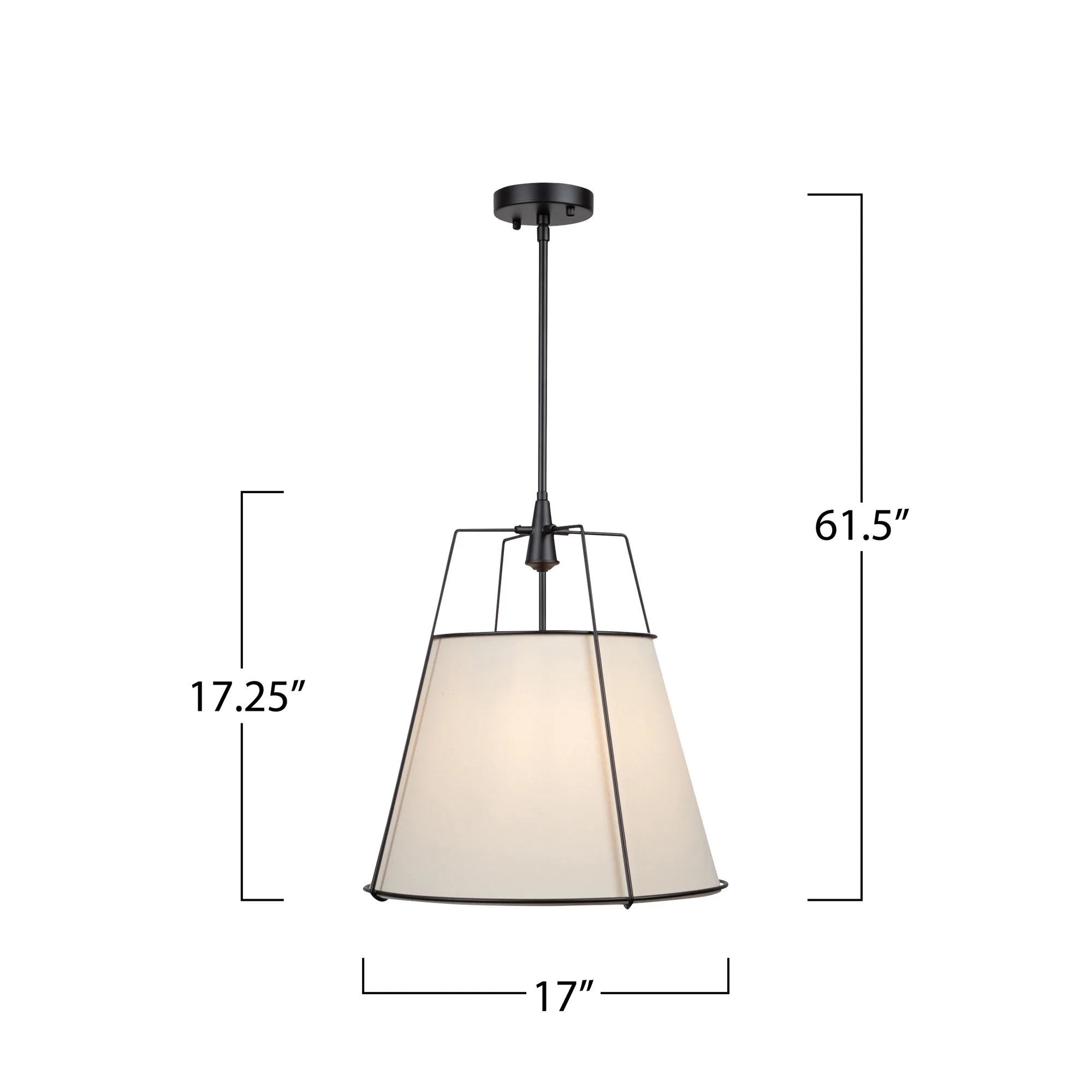 Pullman Lighting in Black