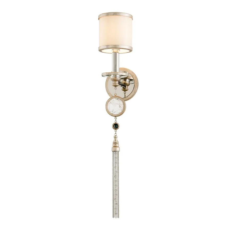 Bliss One Light Wall Sconce in Warm Silver Leaf