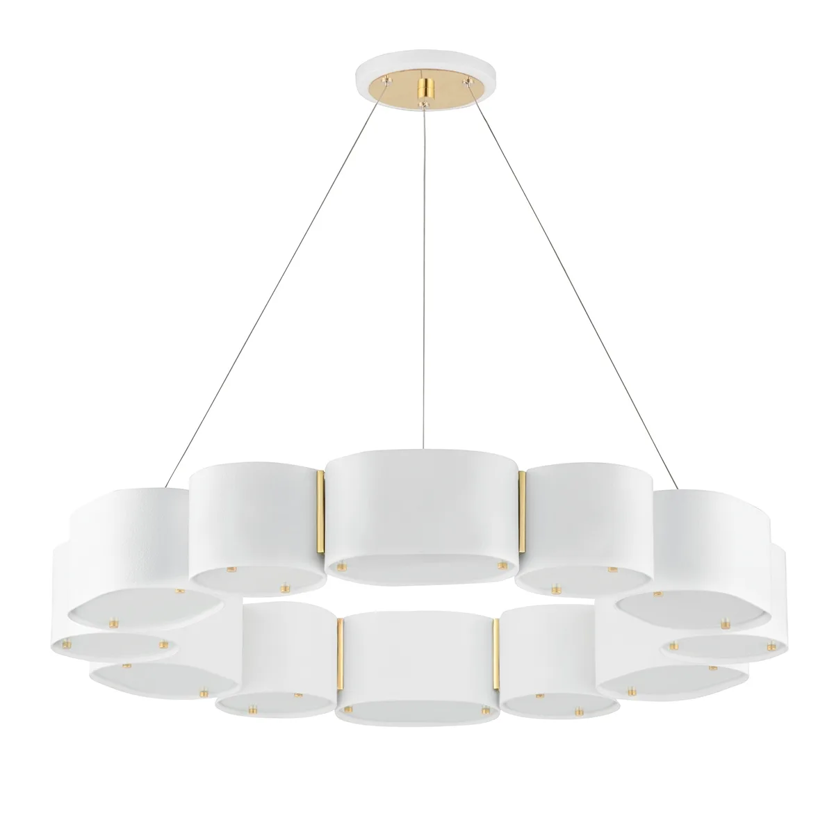 Opal 12-Light Chandelier in Soft White