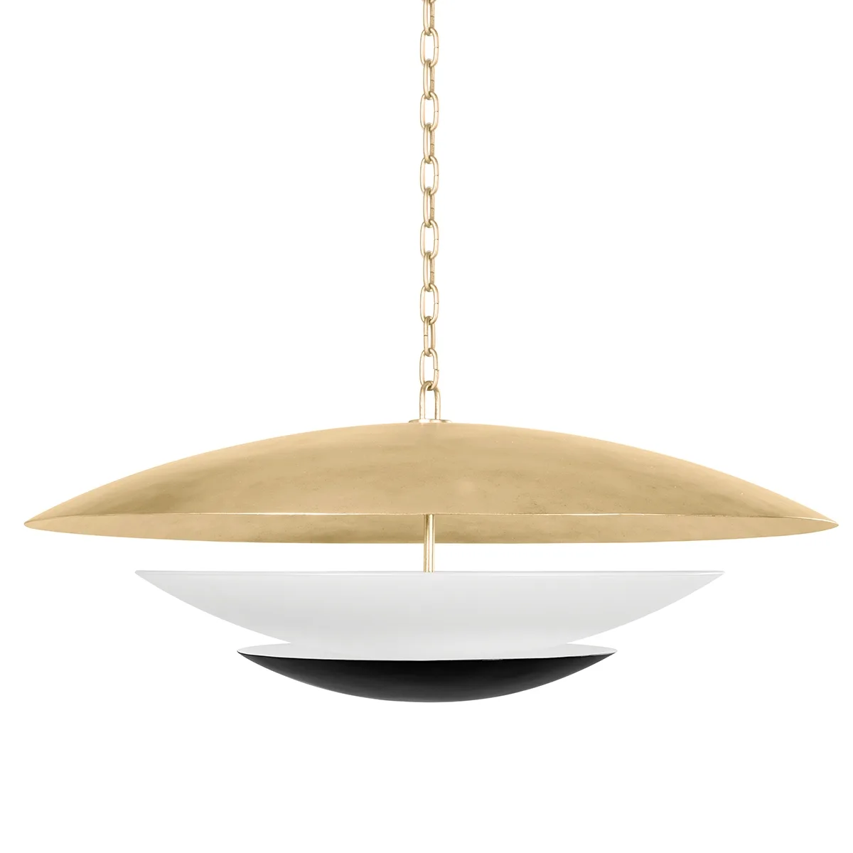 Adara 6-Light Chandelier in Vintage Gold Leaf