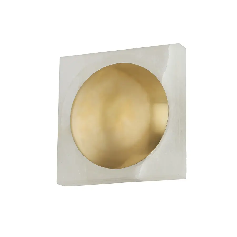Hamel LED Wall Sconce in Vintage Brass