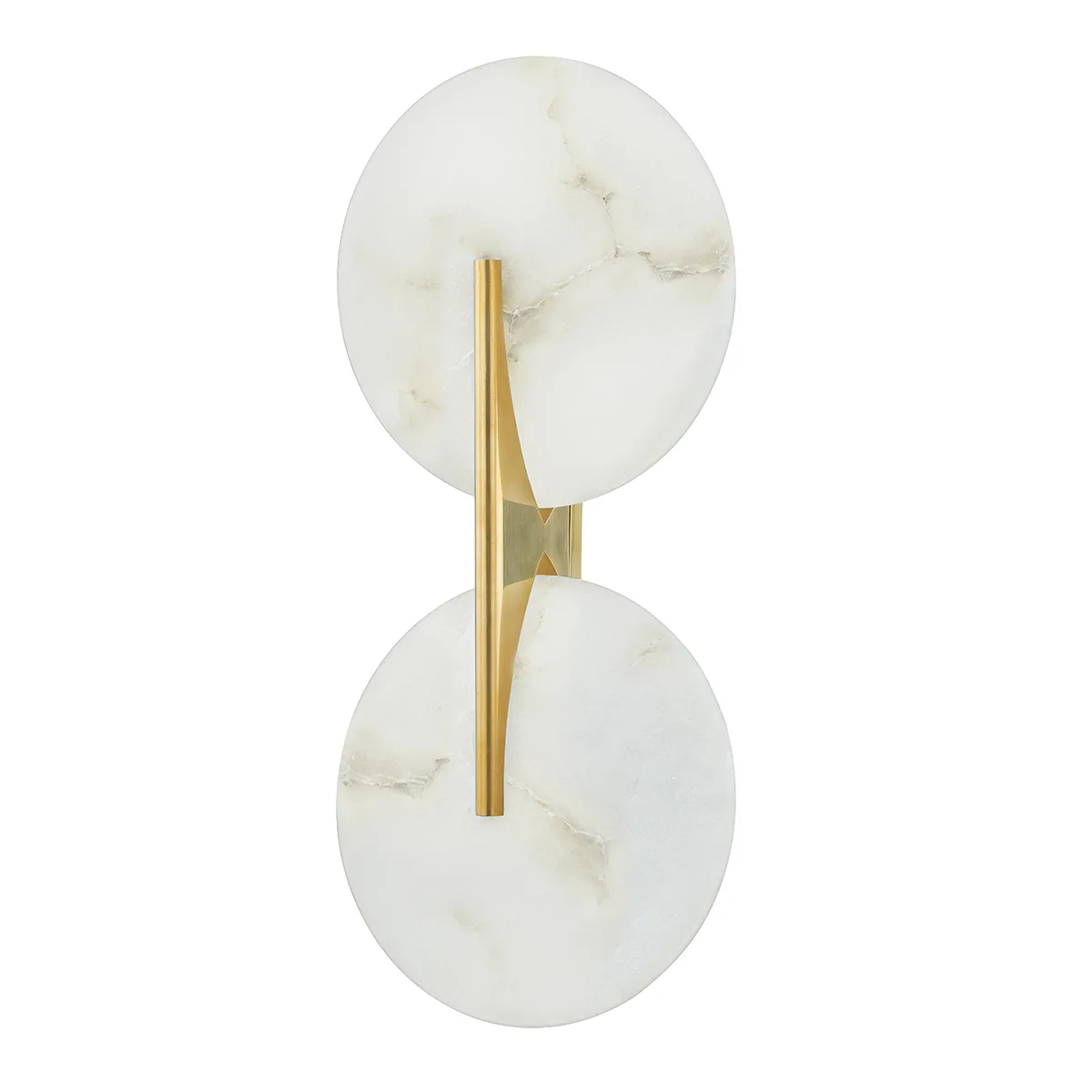 Asteria LED Wall Sconce in Vintage Brass