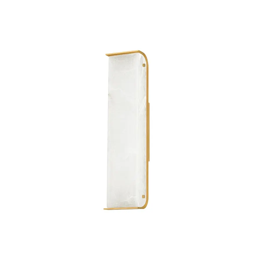 Hera LED Wall Sconce in Vintage Brass