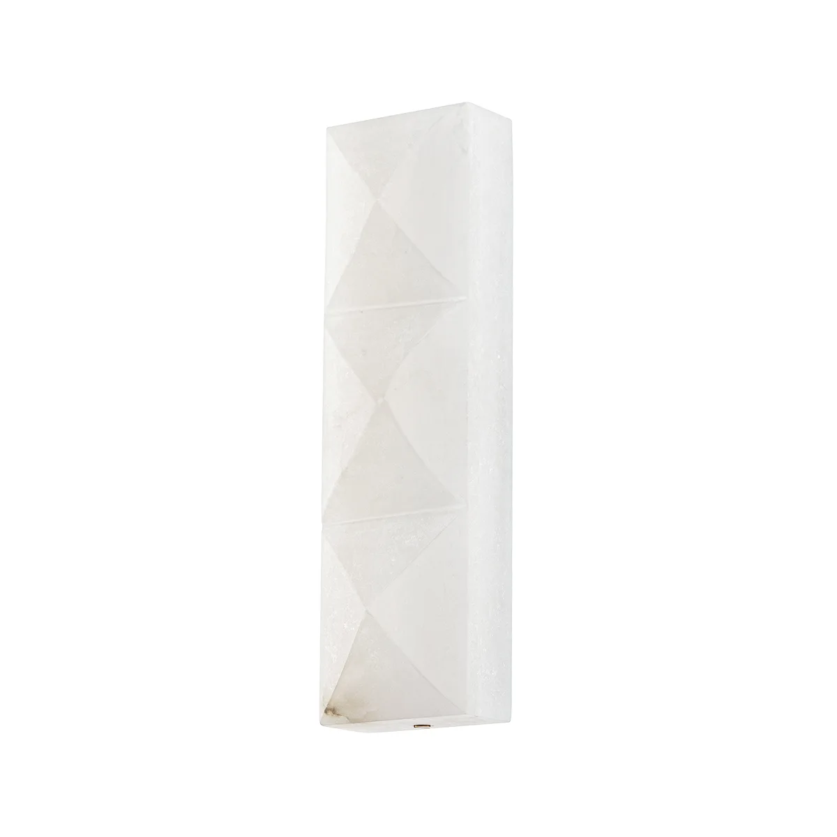 Gypsum LED Wall Sconce in Vintage Brass