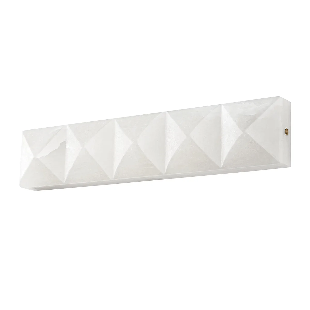 Gypsum LED Wall Sconce in Vintage Brass