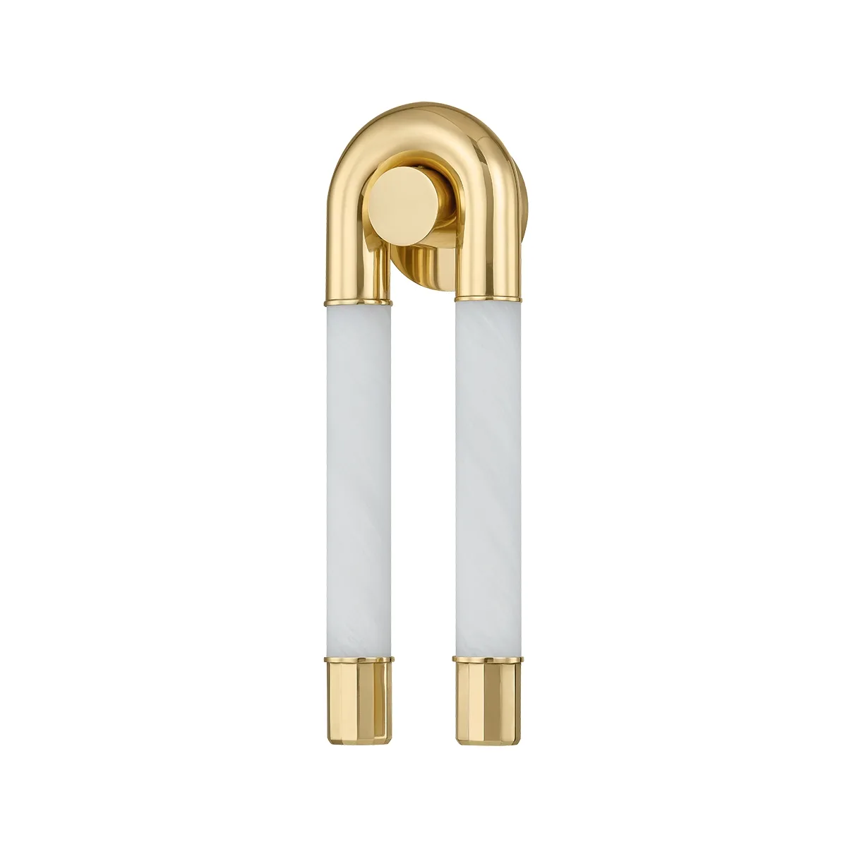 Zeme LED Wall Sconce in Vintage Polished Brass