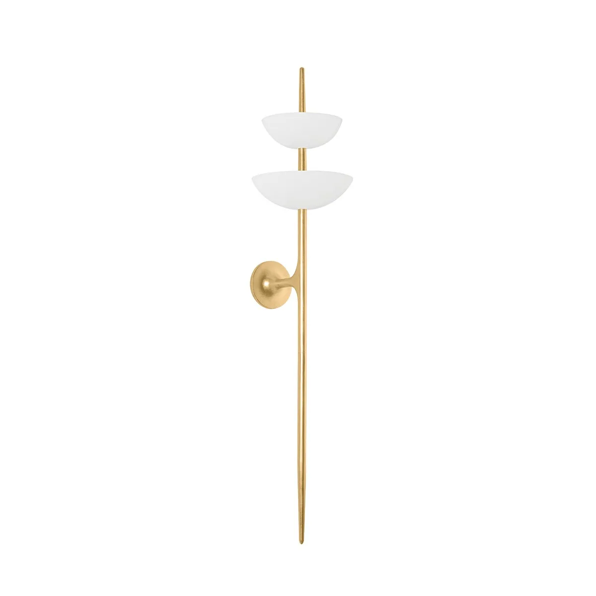 Evander LED Wall Sconce in Vintage Gold Leaf