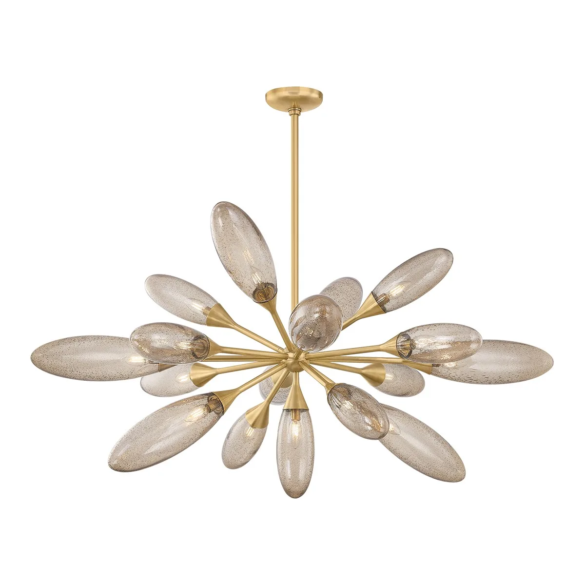 Cordoba 17-Light Chandelier in Vintage Brass