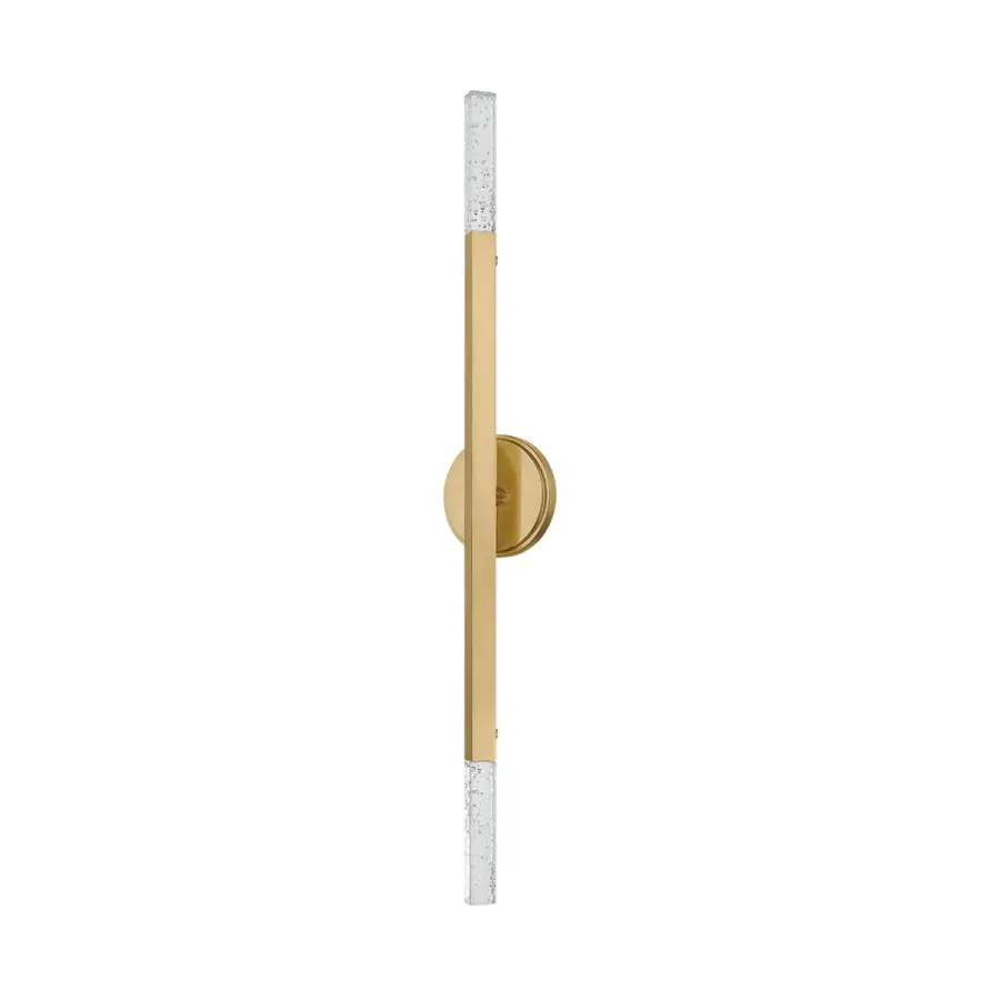 Strasbourg LED Wall Sconce in Vintage Brass