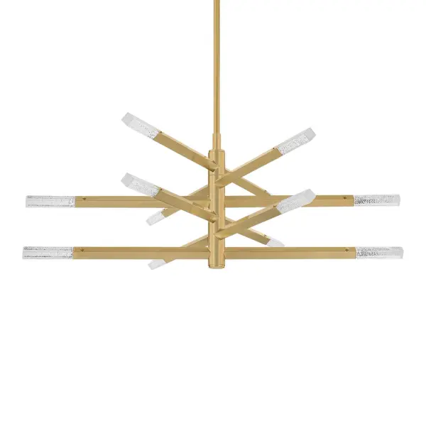 Strasbourg LED Chandelier in Vintage Brass