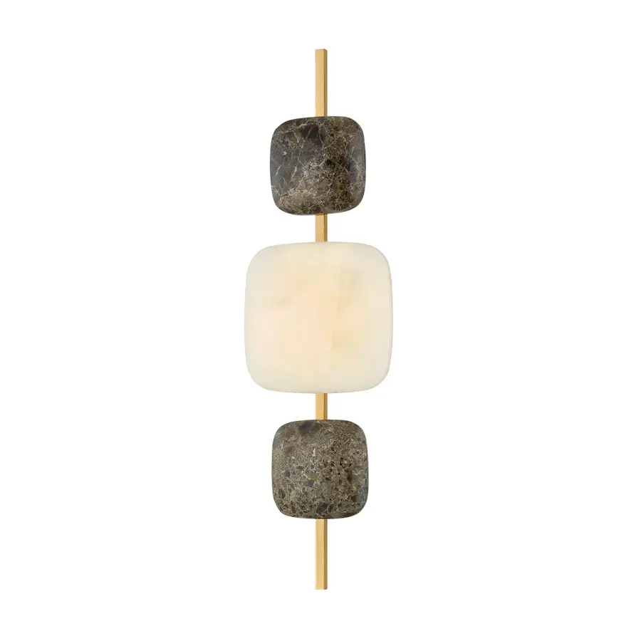 Salisbury LED Wall Sconce in Vintage Brass